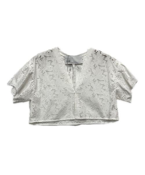中古・古着通販】ticca (ティッカ) レースクロップドジャケット/1578