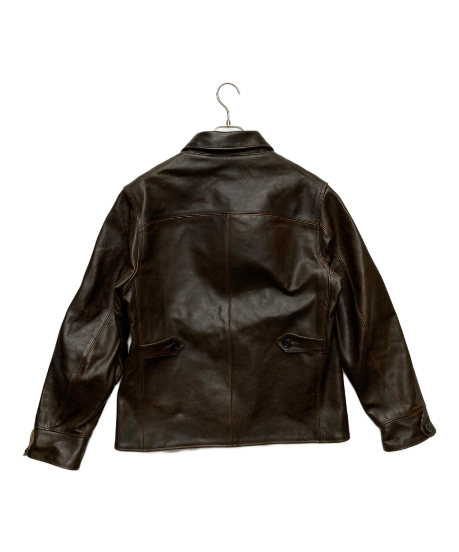 中古・古着通販】ATLAST & CO (アットラスト) 801 Horsehide Car Coat
