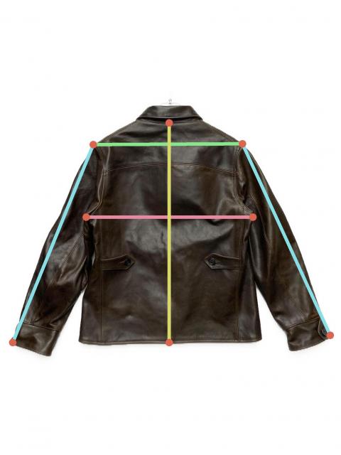 中古・古着通販】ATLAST & CO (アットラスト) 801 Horsehide Car Coat