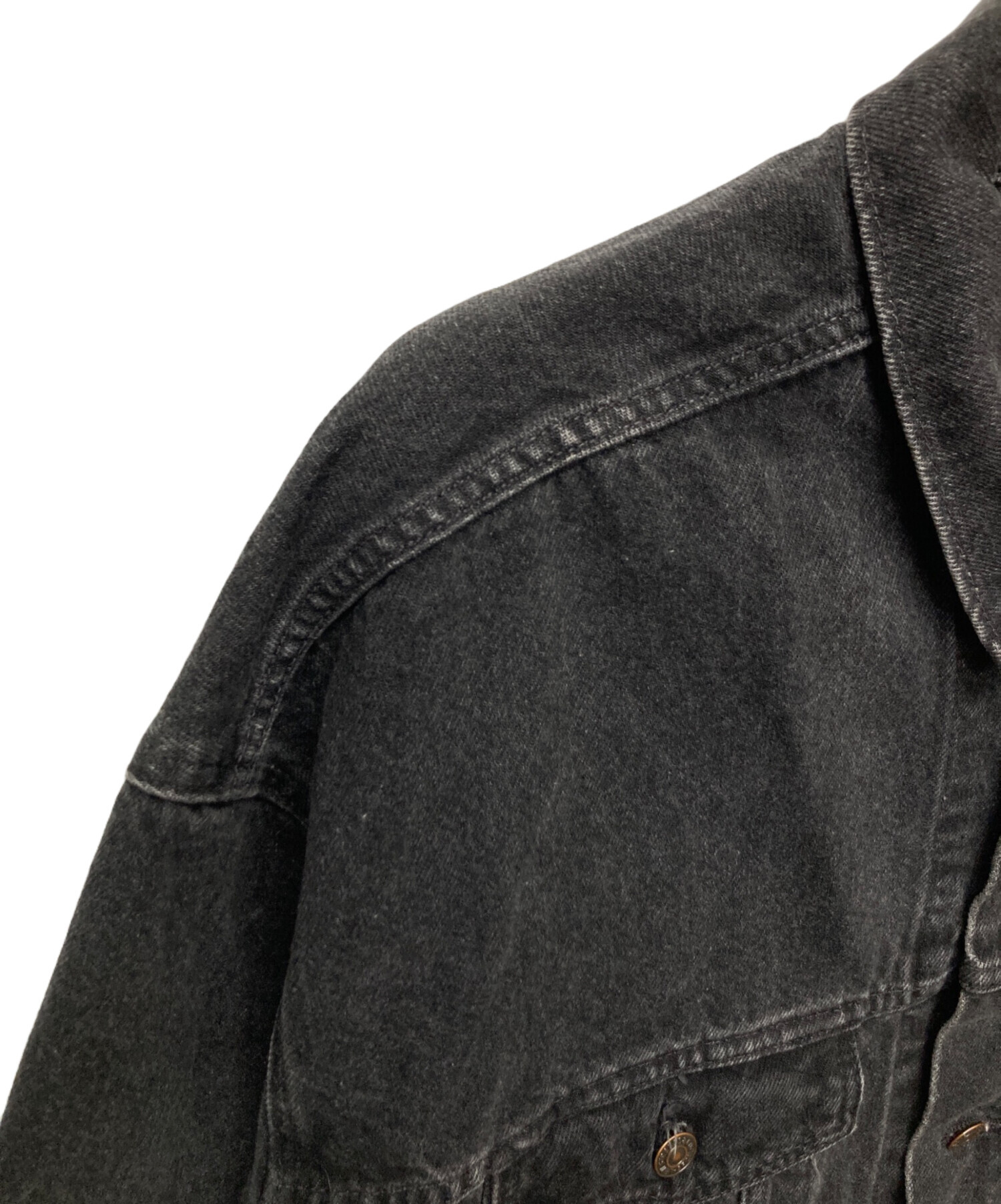 中古・古着通販】LEVI'S (リーバイス) ヴィンテージブラックデニム