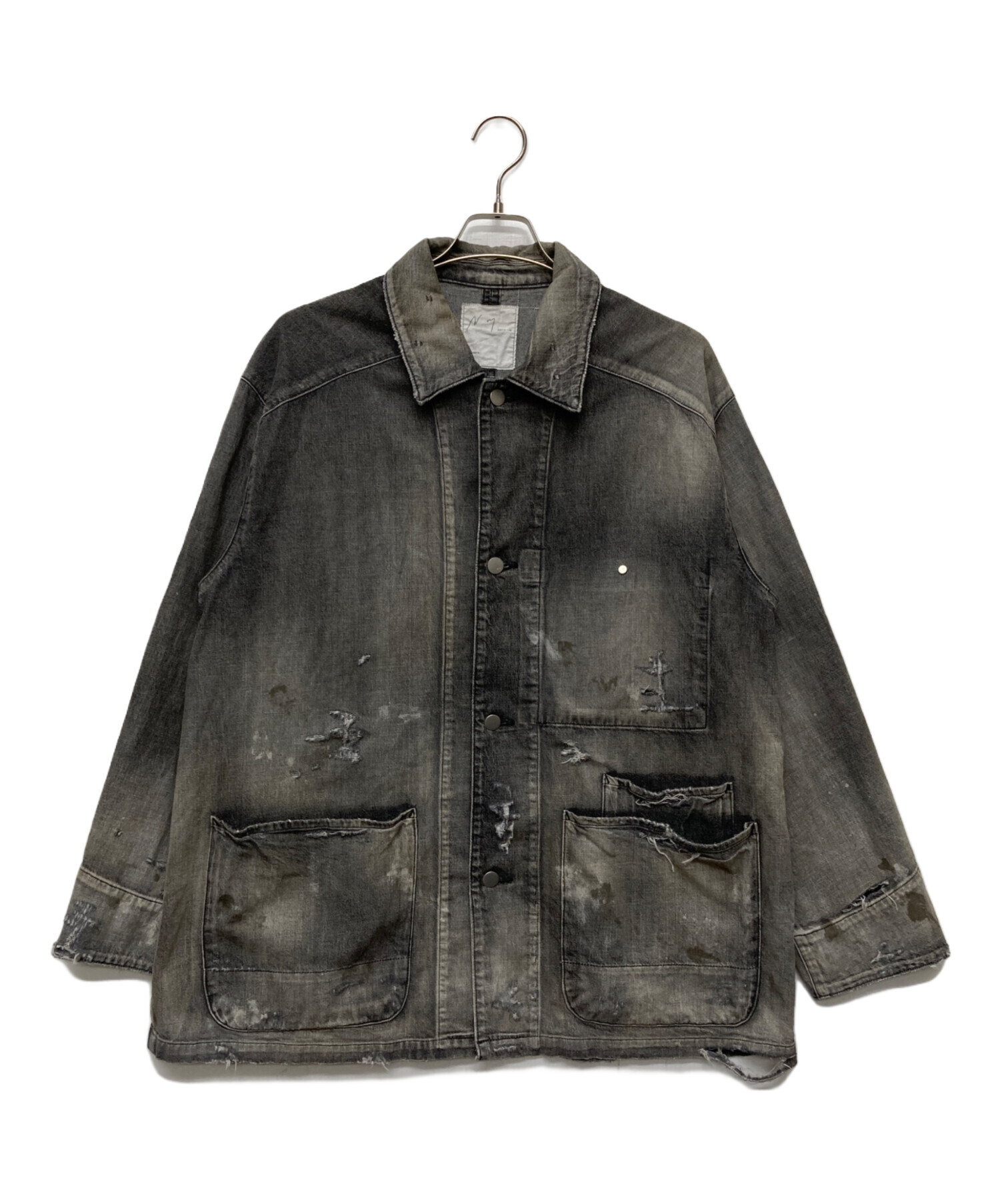 中古・古着通販】ANCELLM (アンセルム) DENIM COVERALL/ANC-JK44-A