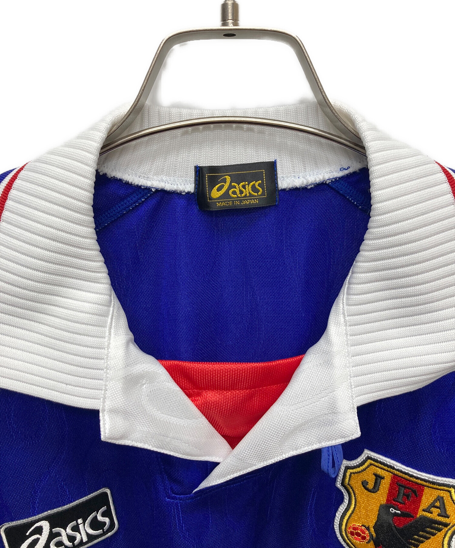 中古・古着通販】asics (アシックス) 98年フランスW杯 日本代表ホーム