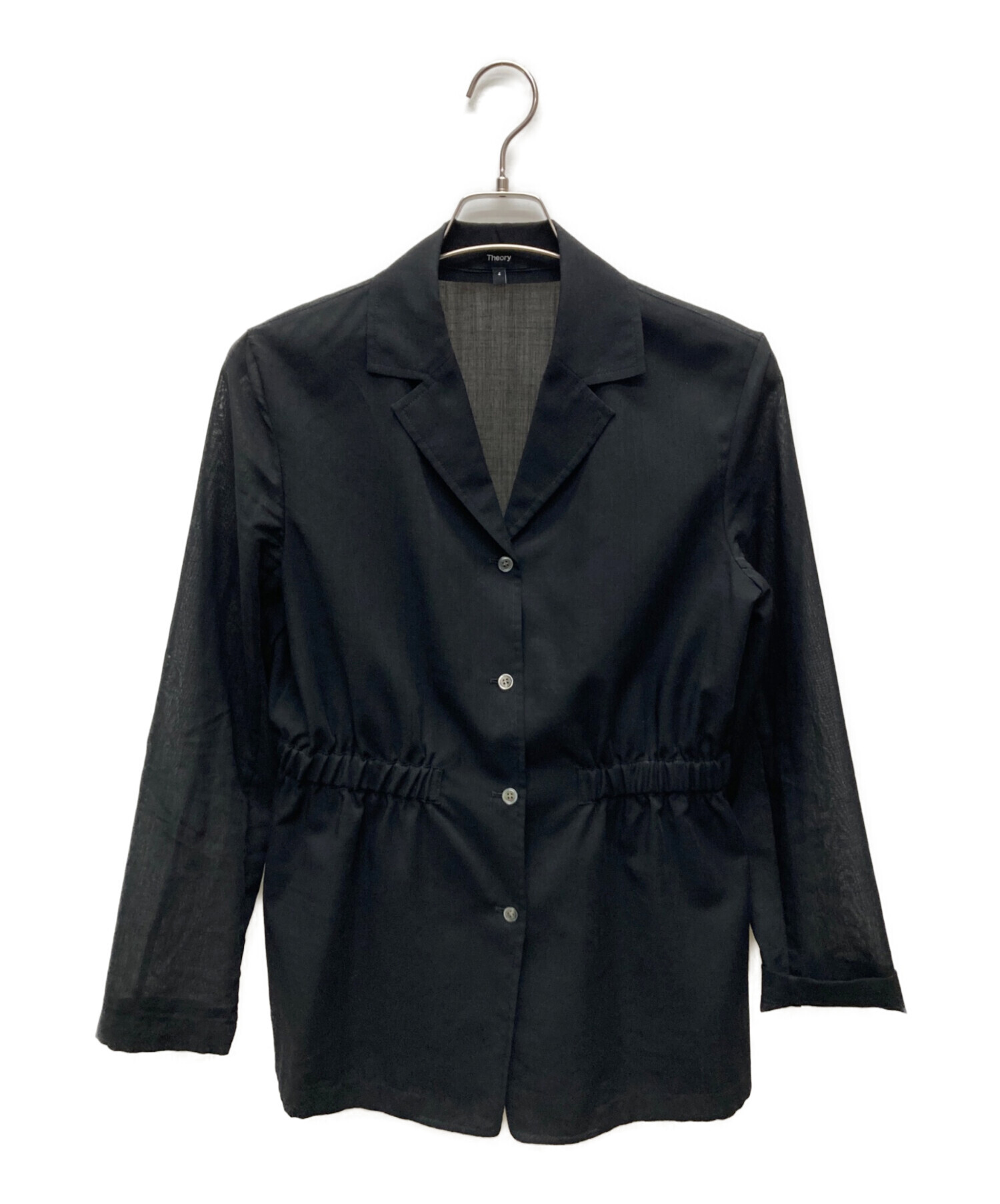 未使用　Theory セオリー　GOOD Linen ストレッチ素材ジャケット 中古・古着通販】theory (セオリー) Lightweight Wool Cinched Waist