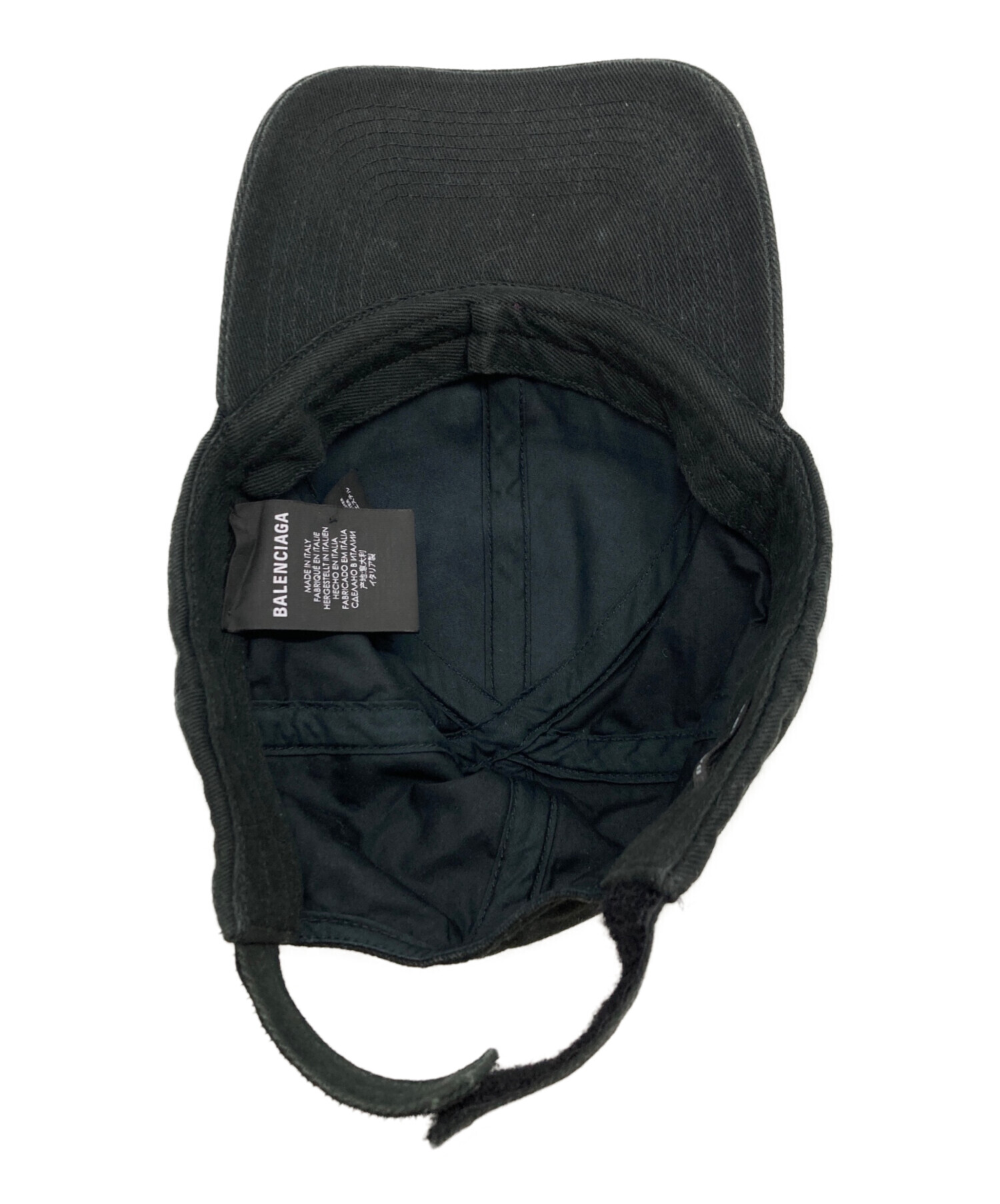 中古・古着通販】BALENCIAGA (バレンシアガ) BLNCG NEWS 24/7 キャップ