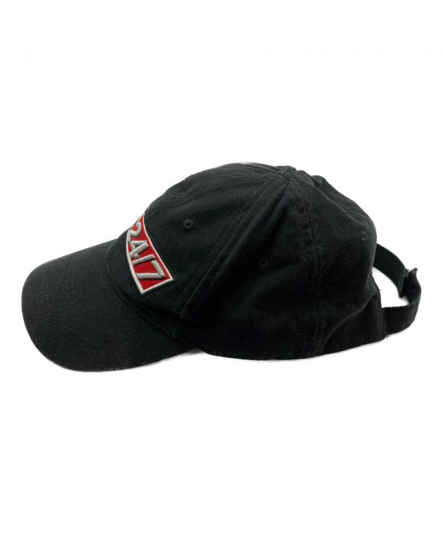 中古・古着通販】BALENCIAGA (バレンシアガ) BLNCG NEWS 24/7 キャップ