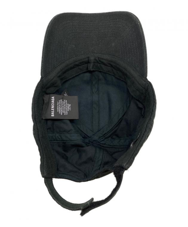 【本日24時まで値下げ】BALENCIAGA 中古・古着通販】BALENCIAGA (バレンシアガ) BLNCG NEWS 24/7 キャップ