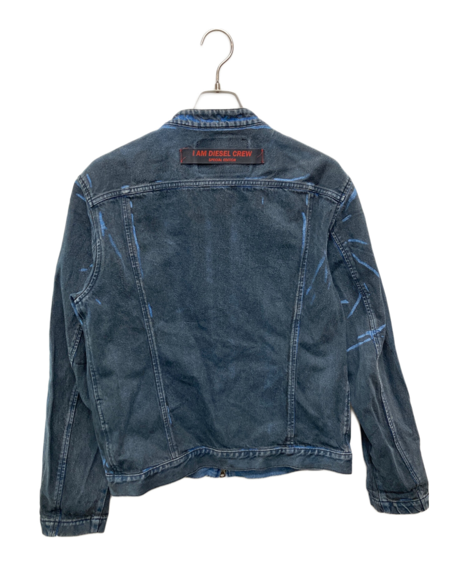 中古・古着通販】DIESEL (ディーゼル) JP-D-GLORY デニムジャケット 