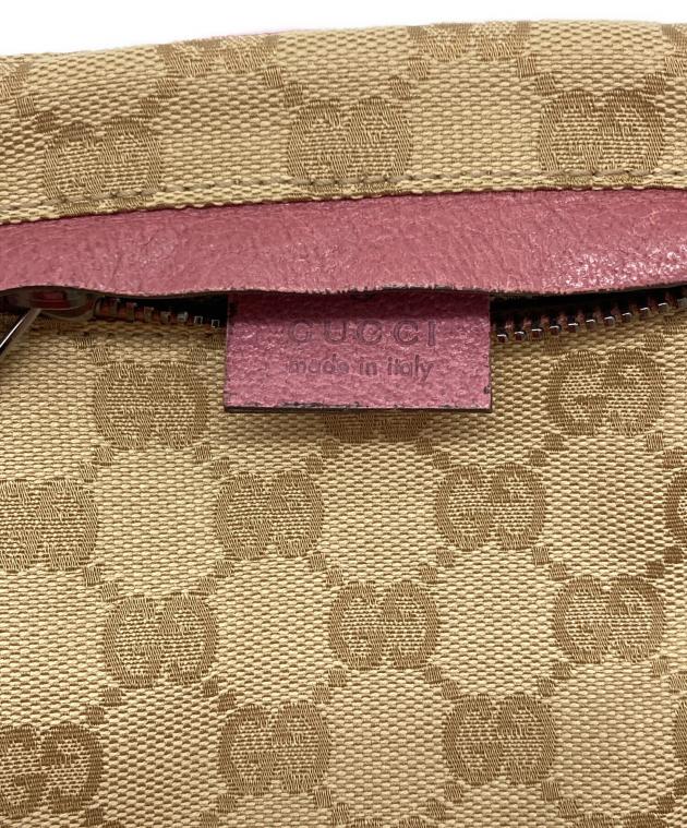 中古・古着通販】GUCCI (グッチ) GGキャンバスウエストバッグ/162962