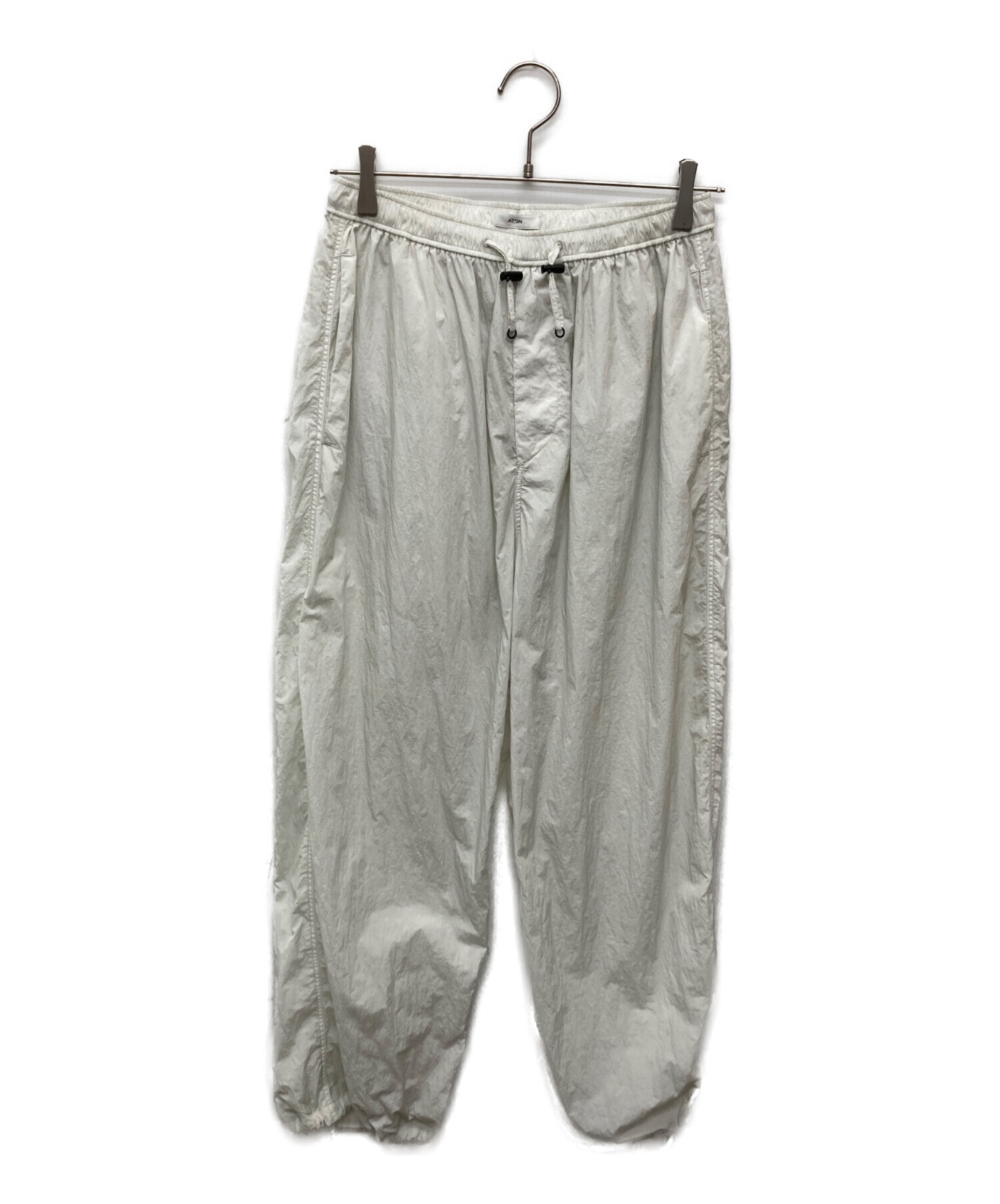 中古・古着通販】ATON (エイトン) HAND DYED NYLON UTILITY PANTS/PR