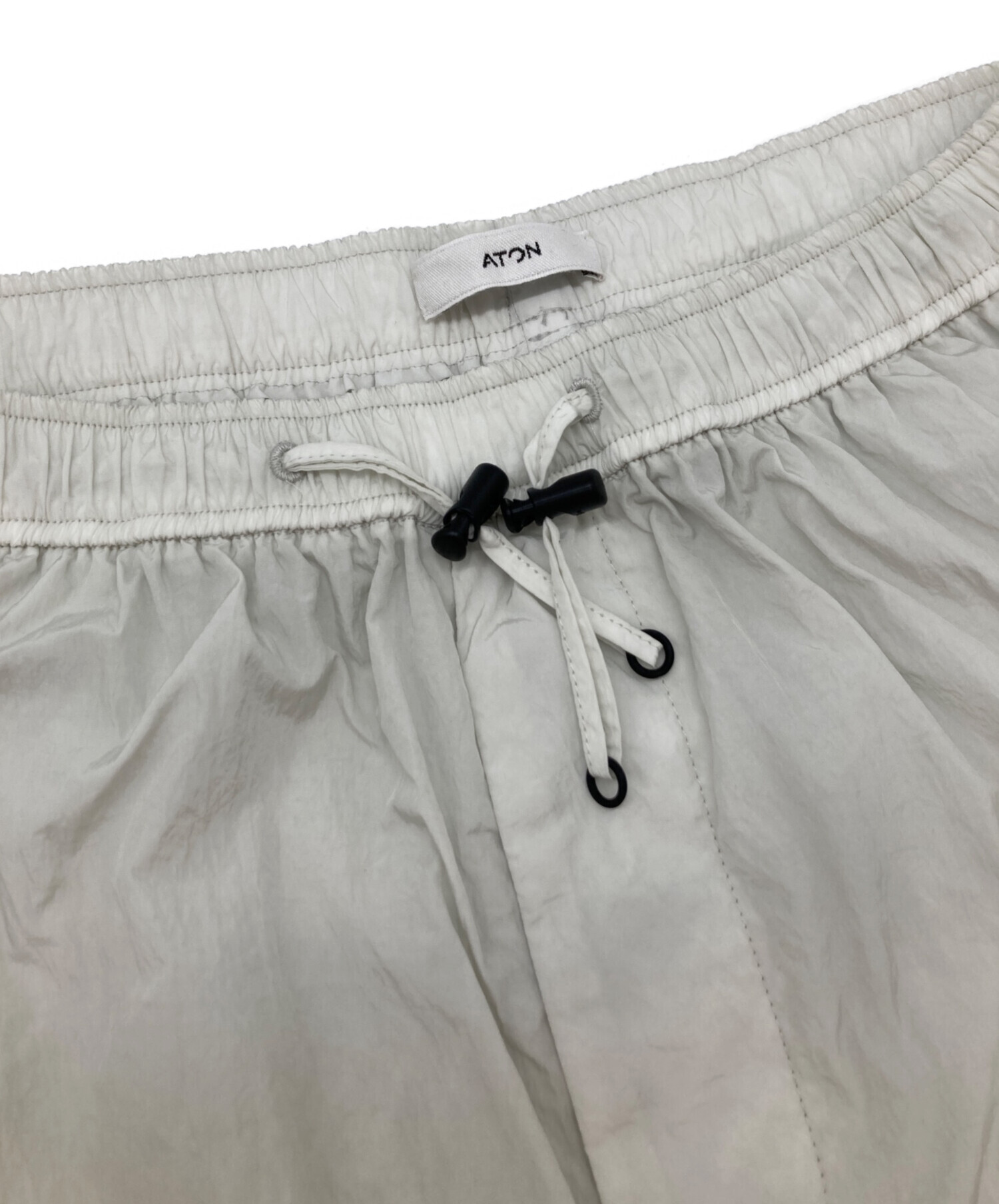 中古・古着通販】ATON (エイトン) HAND DYED NYLON UTILITY PANTS/PR