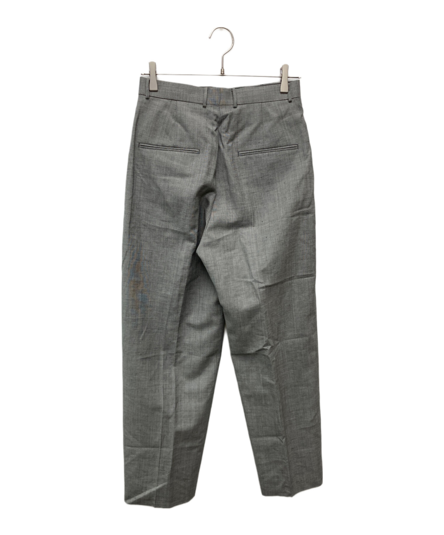 中古・古着通販】ATON (エイトン) WOOL TROPICAL LOOSE FIT PANTS/PR