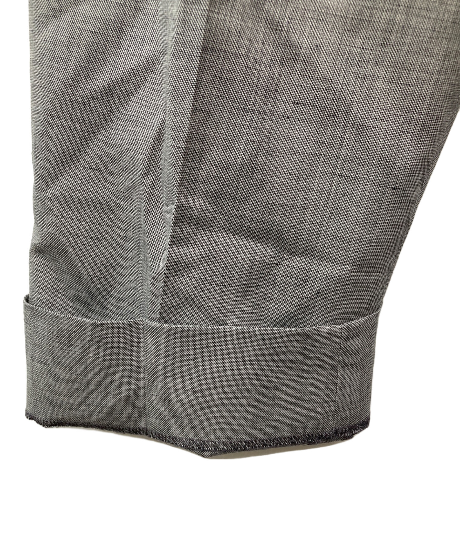 中古・古着通販】ATON (エイトン) WOOL TROPICAL LOOSE FIT PANTS/PR