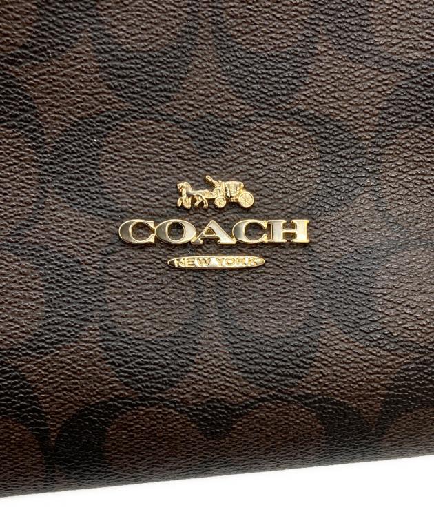 中古・古着通販】COACH (コーチ) シグネチャーバッグ/F80298 レッド