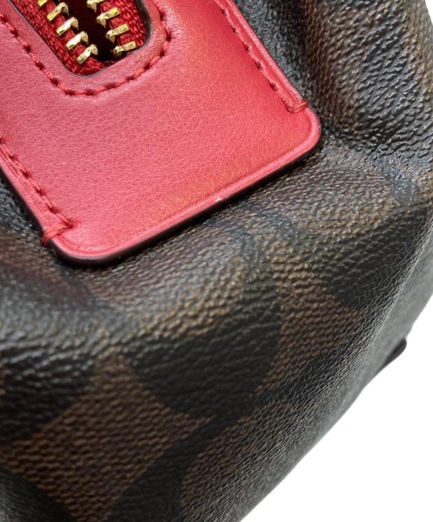 COACH コーチ/シグネチャーハンドバッグ/F80298/J19**/Aランク/88【中古】 中古・古着通販】COACH (コーチ) シグネチャーバッグ/F80298 レッド