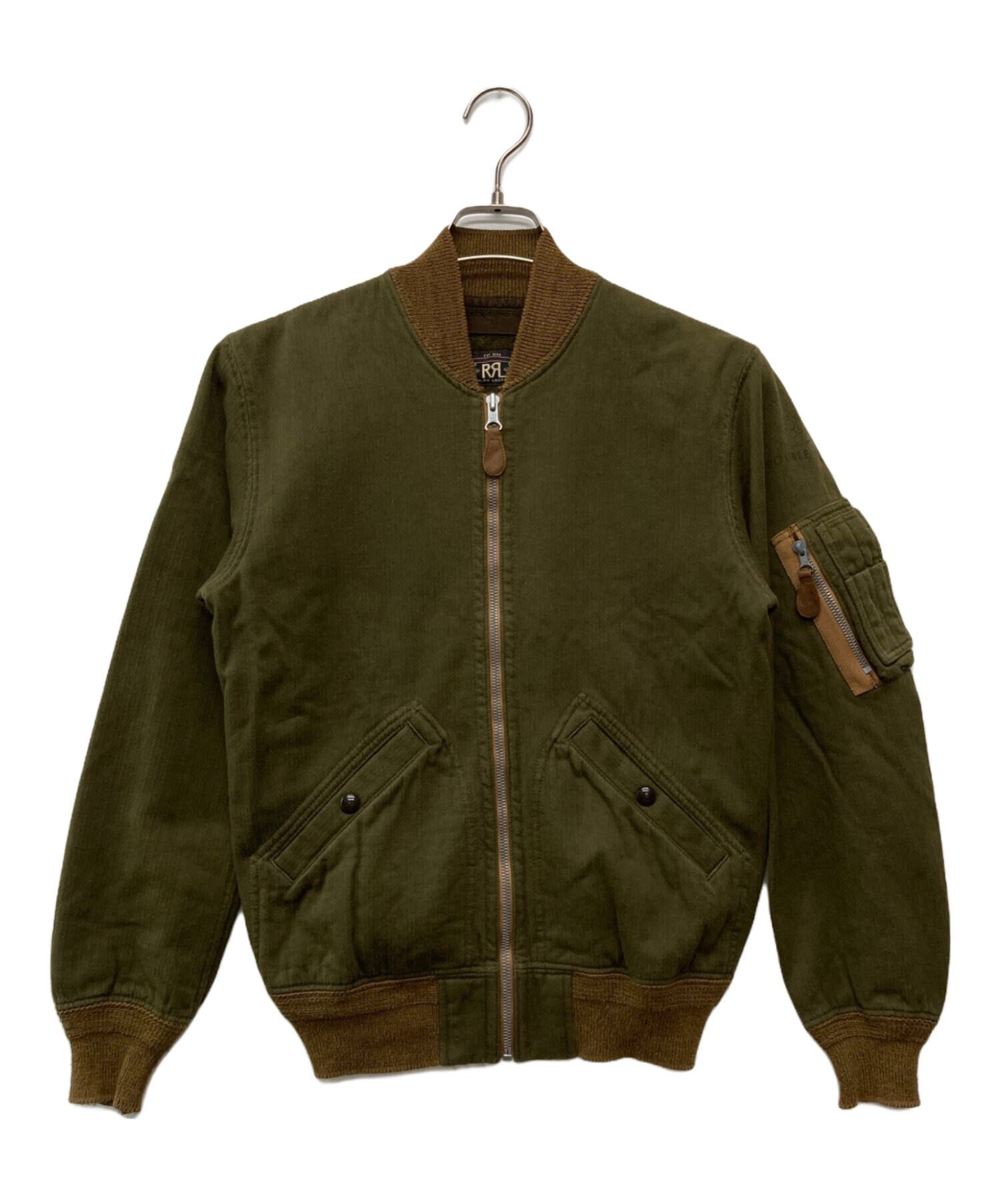 Ralph POLO 最終価格 MA-1 Lauren Ralph RRL Lauren BK MA-1 ポロ・ラルフローレン Jacket Bomber MA-1 ジャケット・アウター
