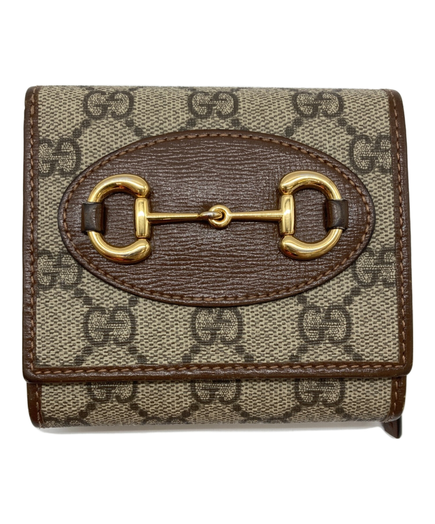 中古・古着通販】GUCCI (グッチ) スモールウォレット/621891 ブラウン