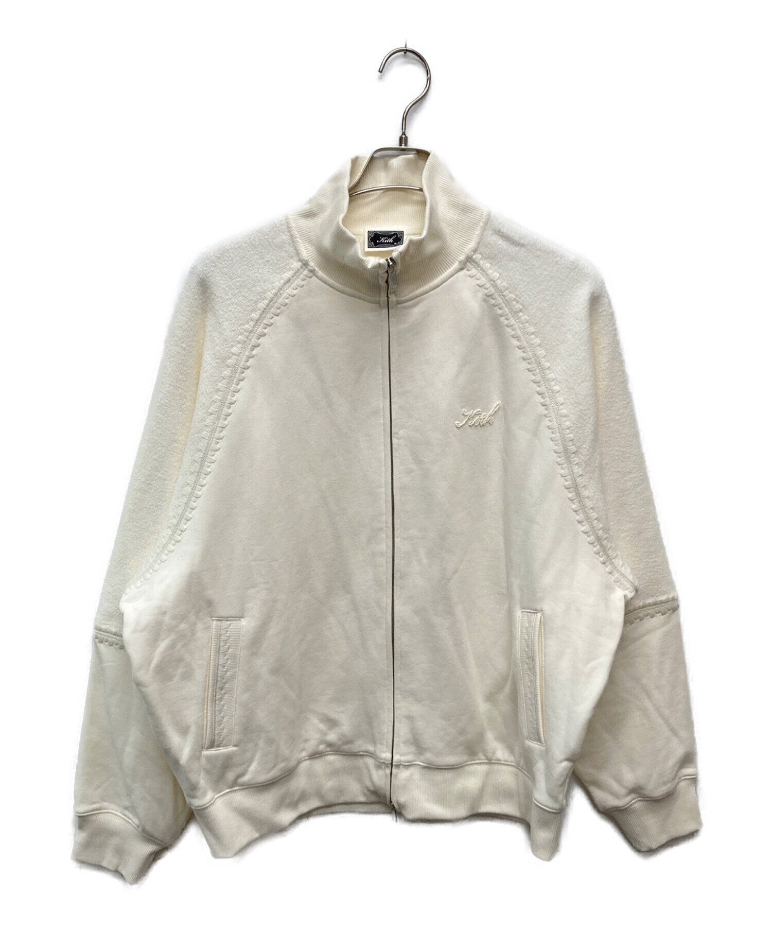 中古・古着通販】KITH (キス) コットントラックジャケット アイボリー