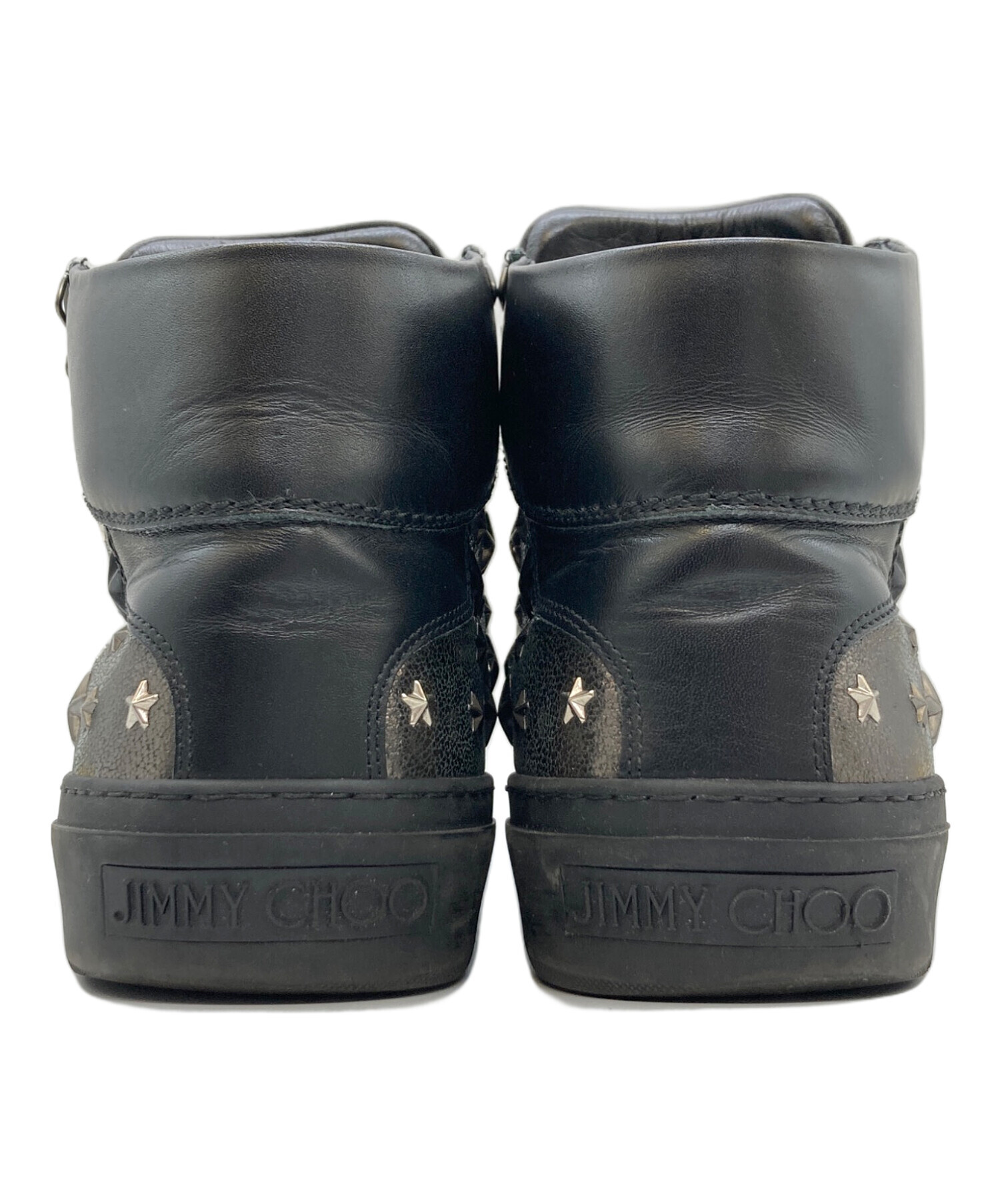 中古・古着通販】JIMMY CHOO (ジミーチュウ) スタッズハイカット