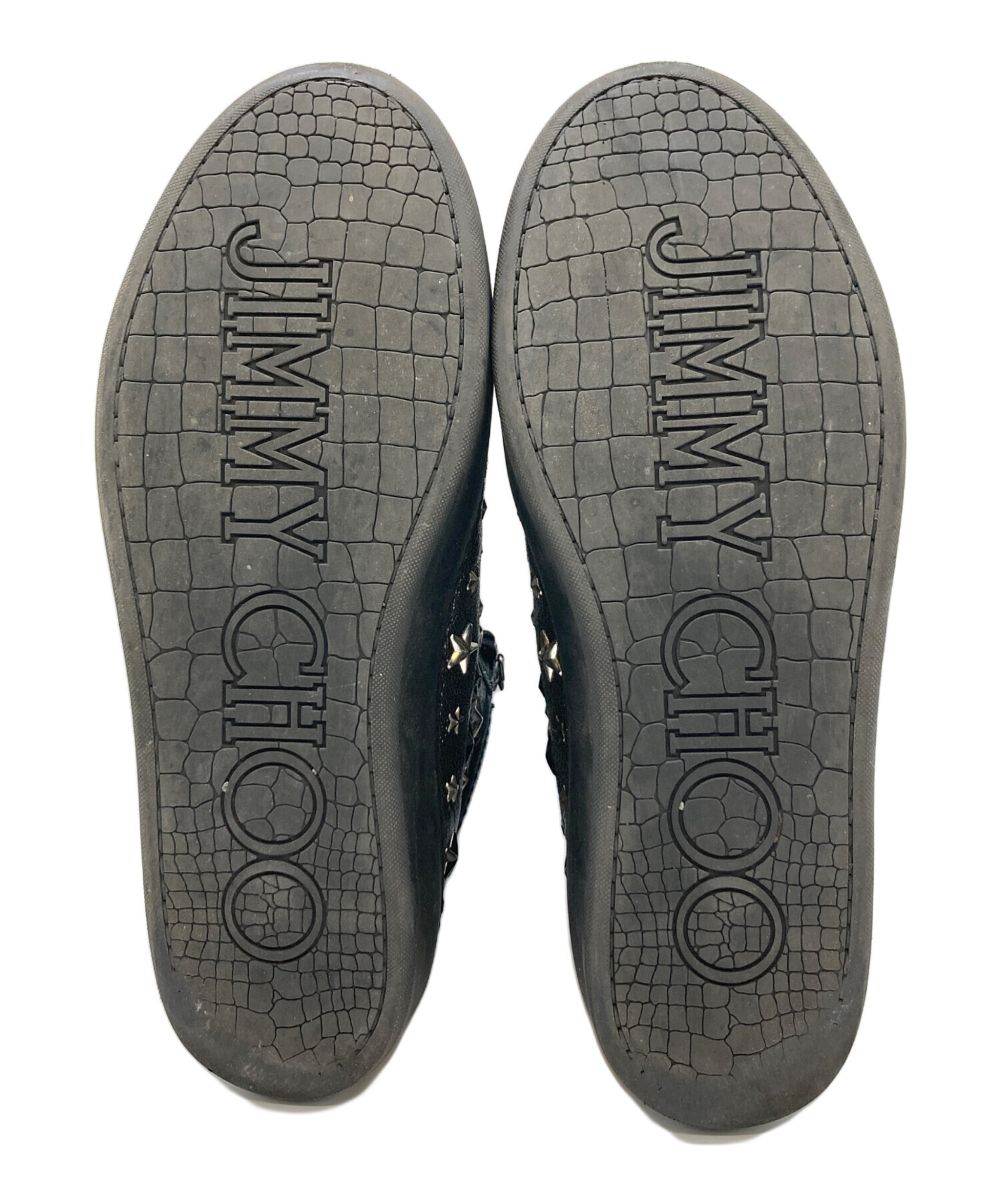 中古・古着通販】JIMMY CHOO (ジミーチュウ) スタッズハイカット