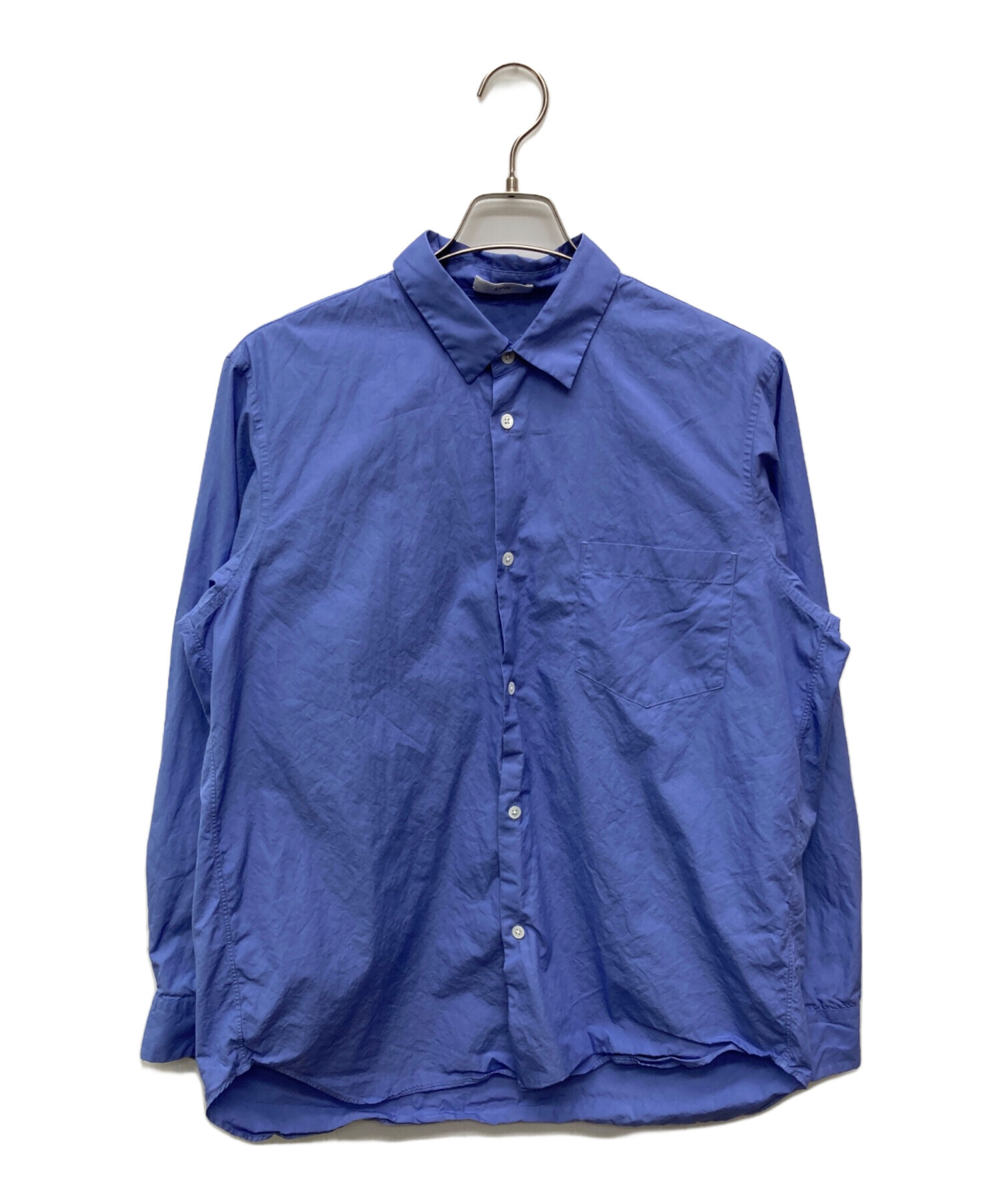 中古・古着通販】ATON (エイトン) SUVIN BROAD STANDARD SHIRT 