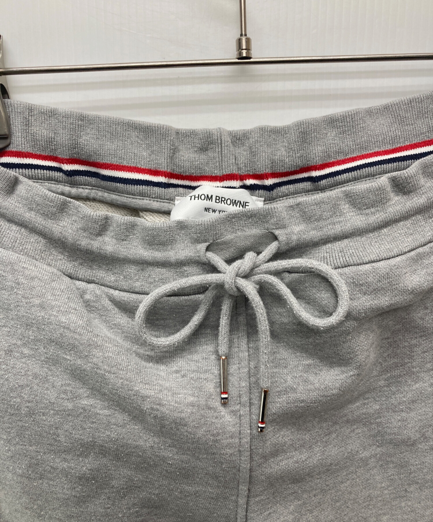 THOM BROWNE グレー 衣類ハンガー 6本セット Funmix Crepe 4-Bar Cardigan | Thom Browne