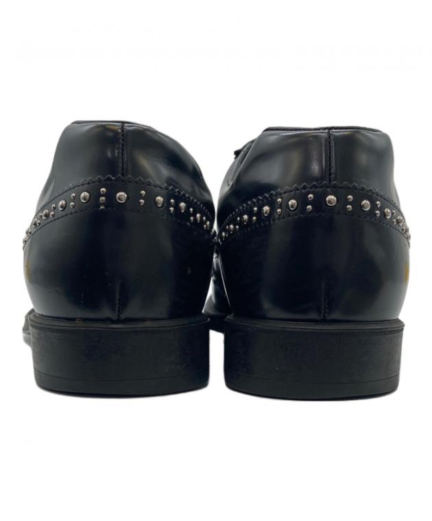 PRADA SPORTS プラダスポーツ ウイングチップ シューズ 8 未使用 中古・古着通販】PRADA (プラダ) スタッズウィングチップシューズ