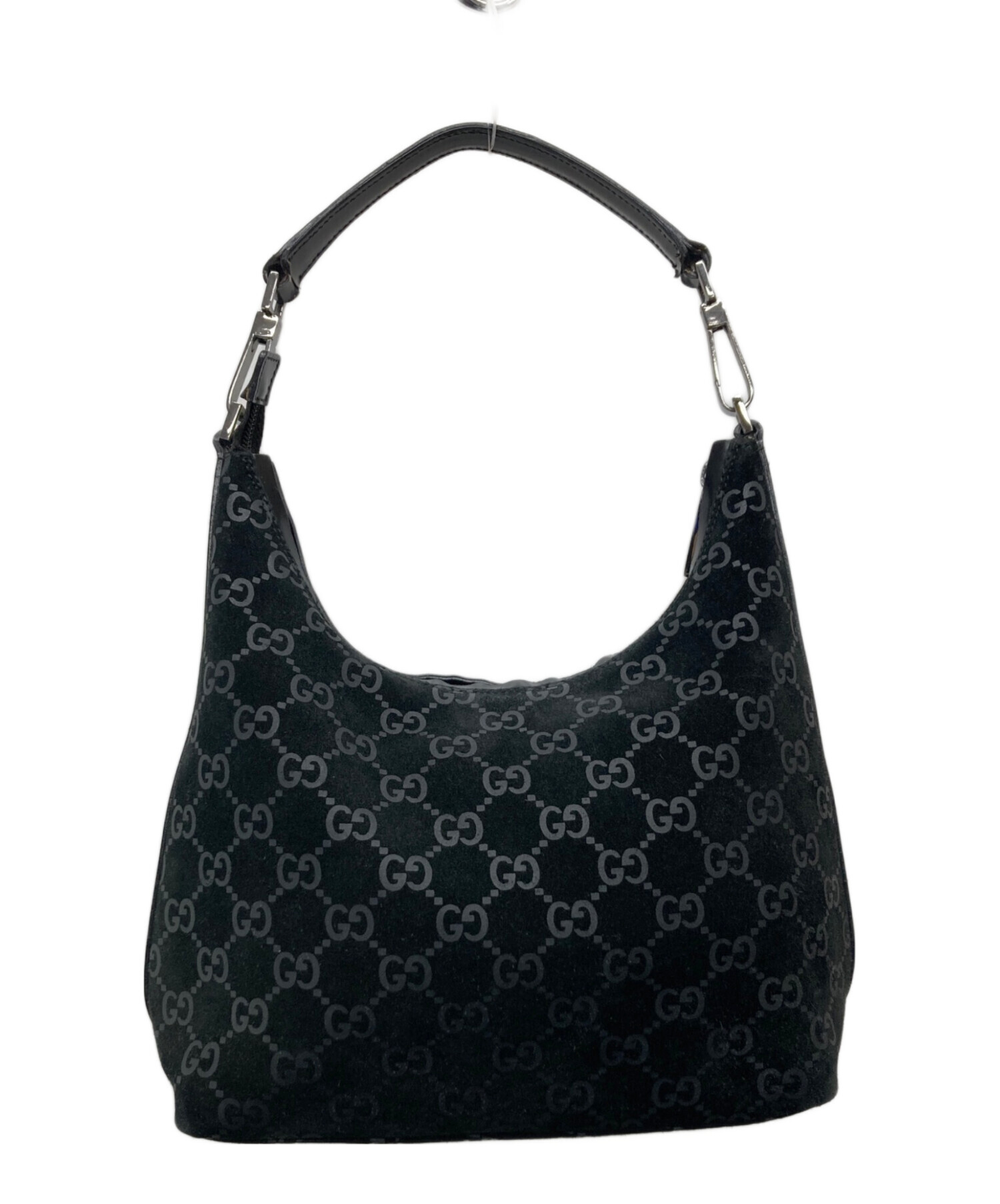 中古・古着通販】GUCCI (グッチ) スウェードGGワンショルダーバッグ 