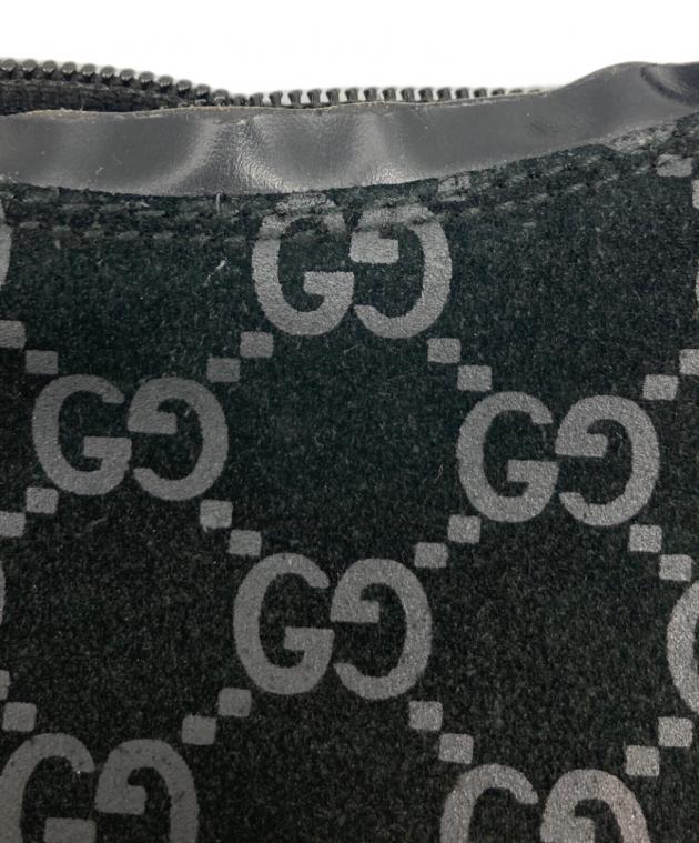 中古・古着通販】GUCCI (グッチ) スウェードGGワンショルダーバッグ 