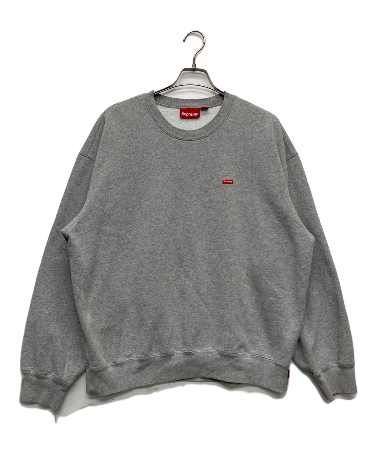 【極美品】Supreme シュプリーム ニット セーター 24AW グレー XL 中古・古着通販】SUPREME (シュプリーム) 24AW Small Box Crewneck