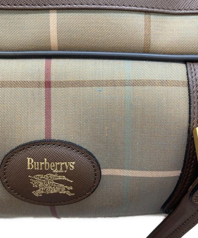 中古・古着通販】Burberry's (バーバリー) ボストンバッグ ベージュ
