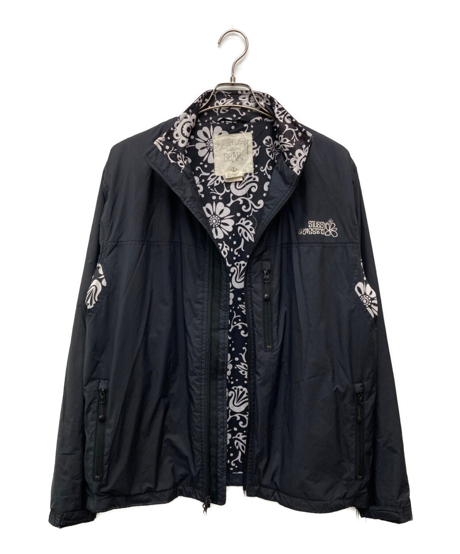 STUSSY ジャケット　中古品　Sサイズ 中古・古着通販】STUSSY GEAR (ステューシーギア) CLASSIC ナイロン