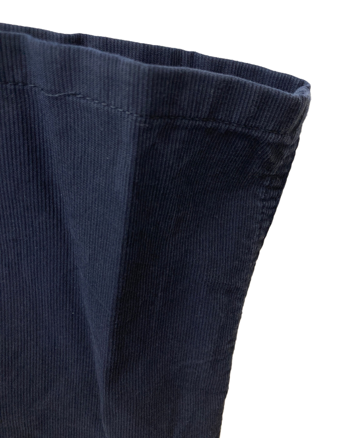 コムデギャルソン　ネイビー プリーツ入り スラックス 中古・古着通販】COMME des GARCONS HOMME (コムデギャルソン オム