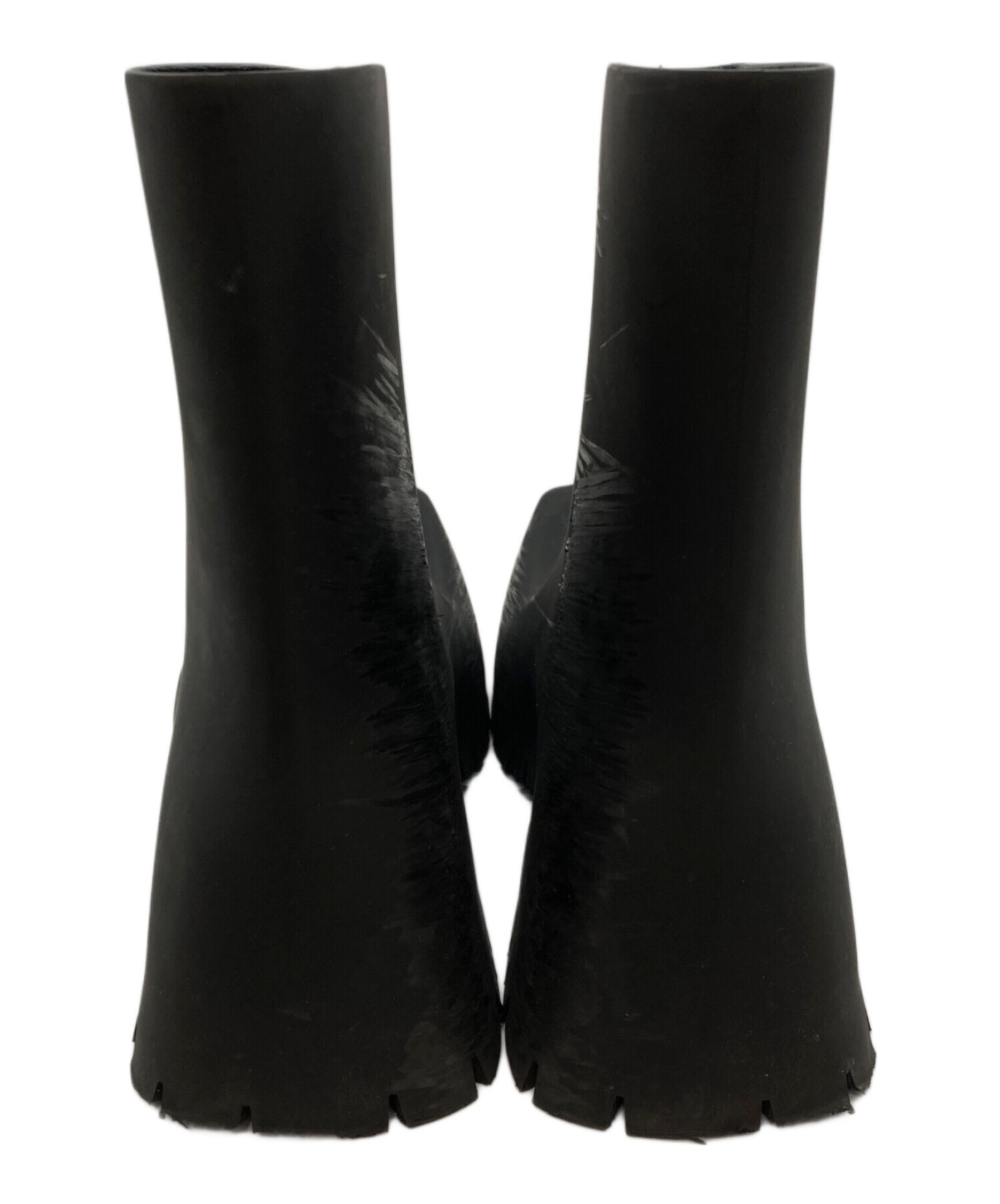 中古・古着通販】BALENCIAGA (バレンシアガ) TROOPER RUBBER BOOT