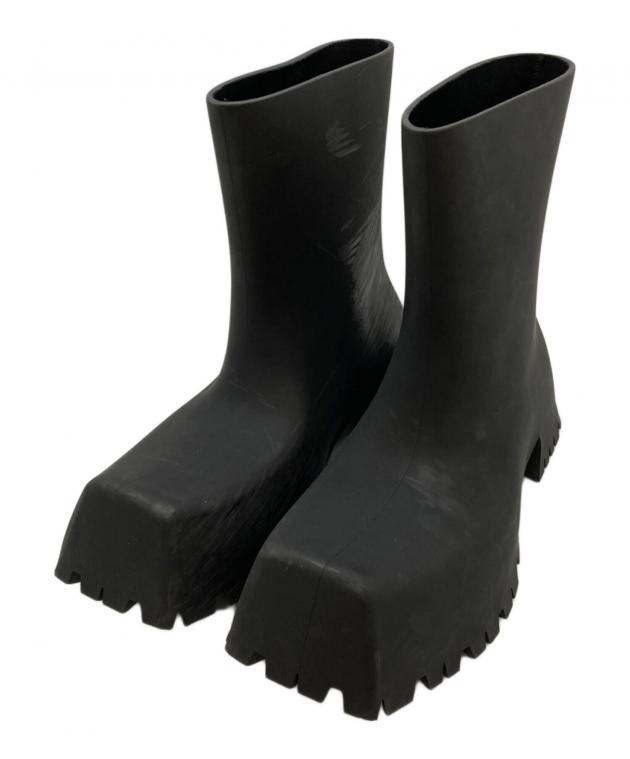 中古・古着通販】BALENCIAGA (バレンシアガ) TROOPER RUBBER BOOT
