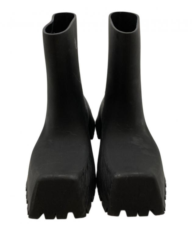 中古・古着通販】BALENCIAGA (バレンシアガ) TROOPER RUBBER BOOT