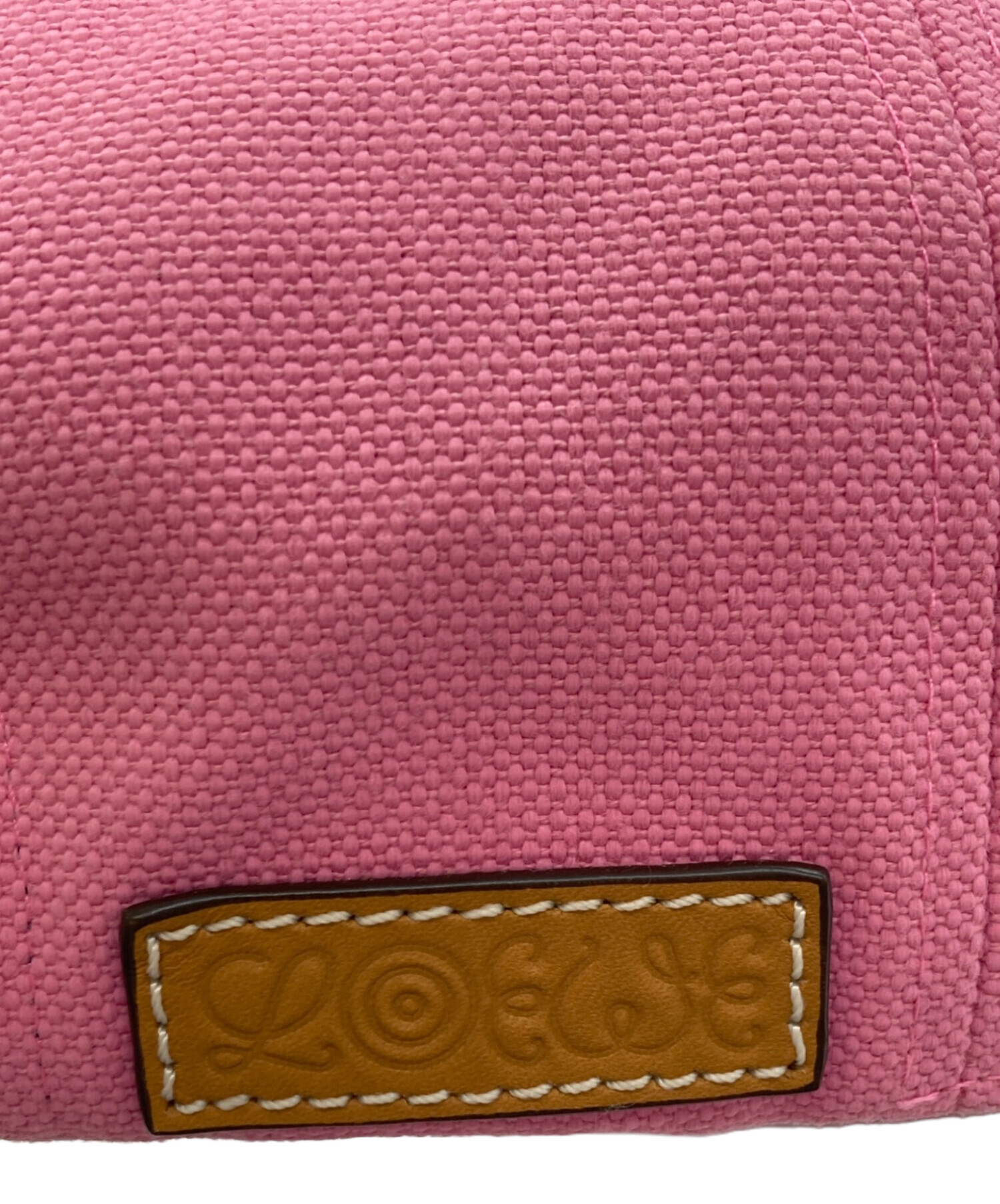 中古・古着通販】LOEWE (ロエベ) Eye Nature キャップ/1720593 ピンク