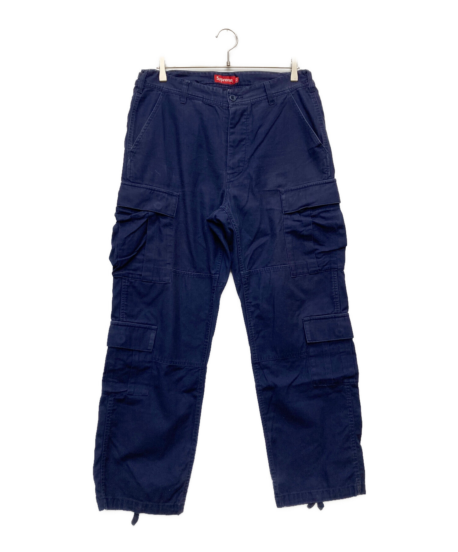 Supreme カーゴパンツ ネイビー 36 ワイド ミリタリー シュプリーム 中古・古着通販】Supreme (シュプリーム) Cargo Pant ネイビー サイズ