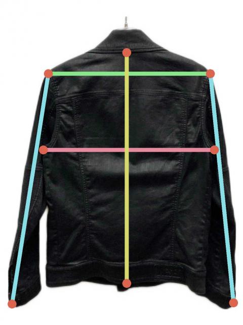 中古・古着通販】DIESEL (ディーゼル) コーティングライダース