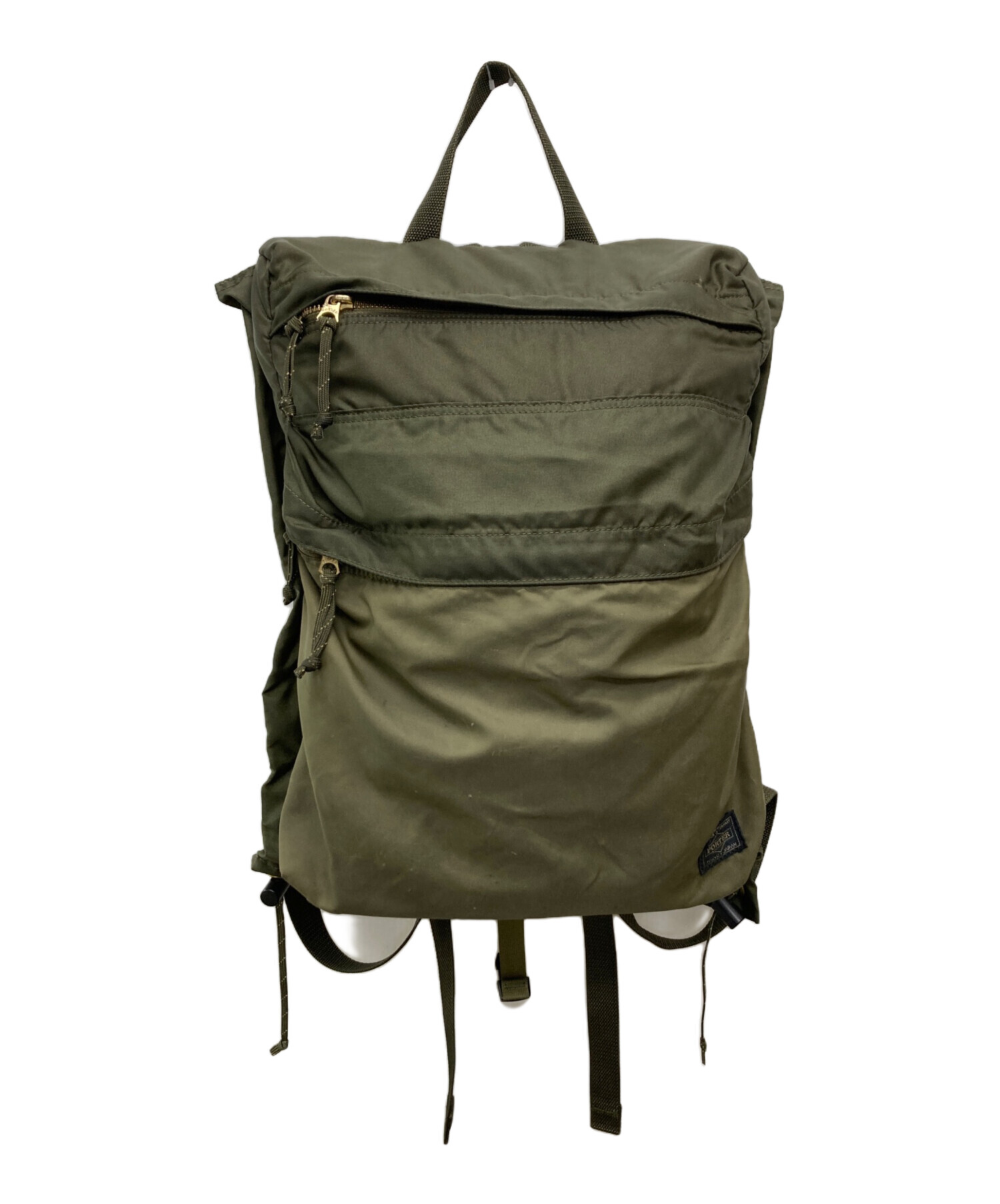 中古・古着通販】PORTER (ポーター) FORCE DAYPACK カーキ｜ブランド