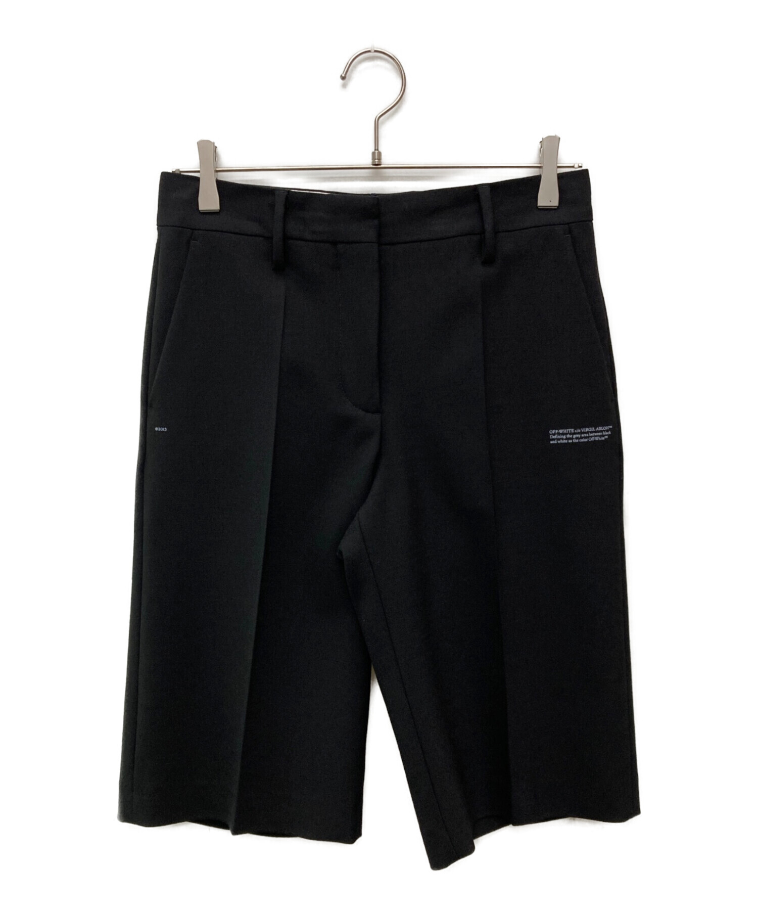 中古・古着通販】OFFWHITE (オフホワイト) Logo Print Bermuda Shorts
