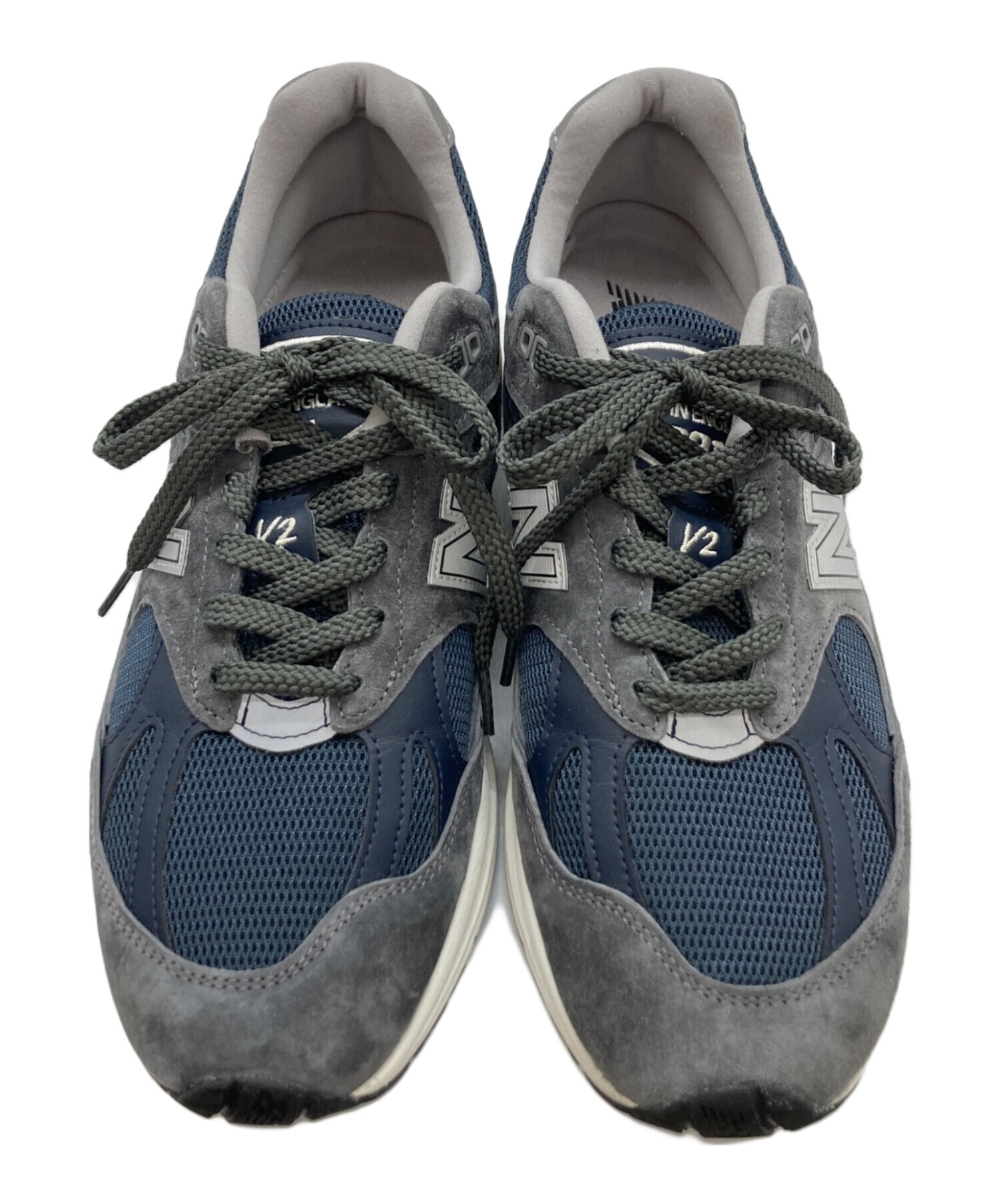 未使用 送料込 new balance U991GG2 ネイビー/グレー 中古・古着通販】NEW BALANCE (ニューバランス) U991GG2 グレー サイズ