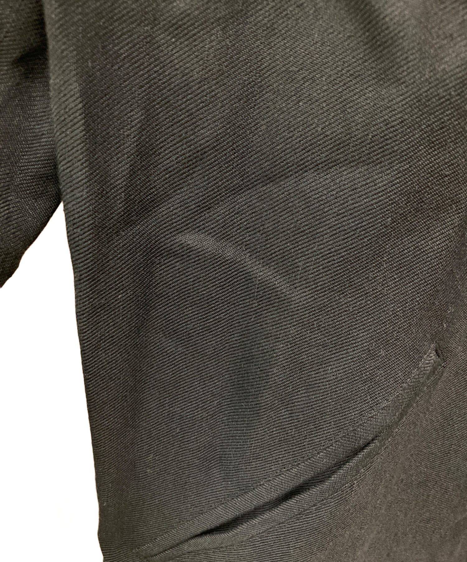 中古・古着通販】YOKE (ヨーク) LINEN ACETATE ZIP BLOUSON
