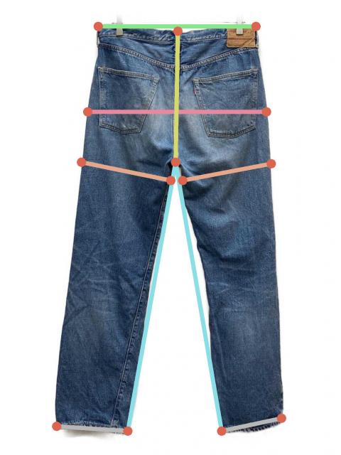 中古・古着通販】WAREHOUSE (ウエアハウス) 1101 セルビッチデニム