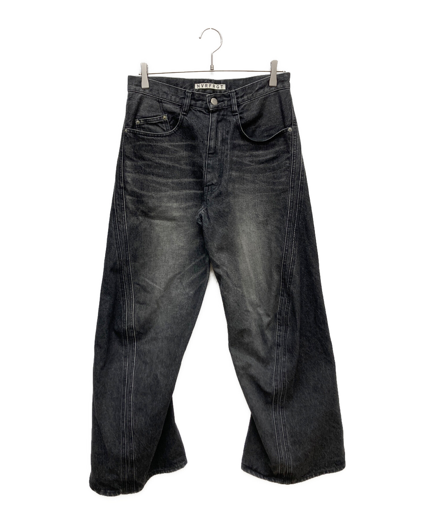中古・古着通販】NVRFRGT (ネヴァーフォーゲット) 3D TWISTED WIDE LEG