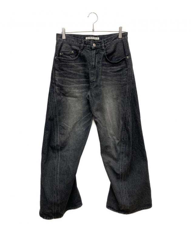 中古・古着通販】NVRFRGT (ネヴァーフォーゲット) 3D TWISTED WIDE LEG