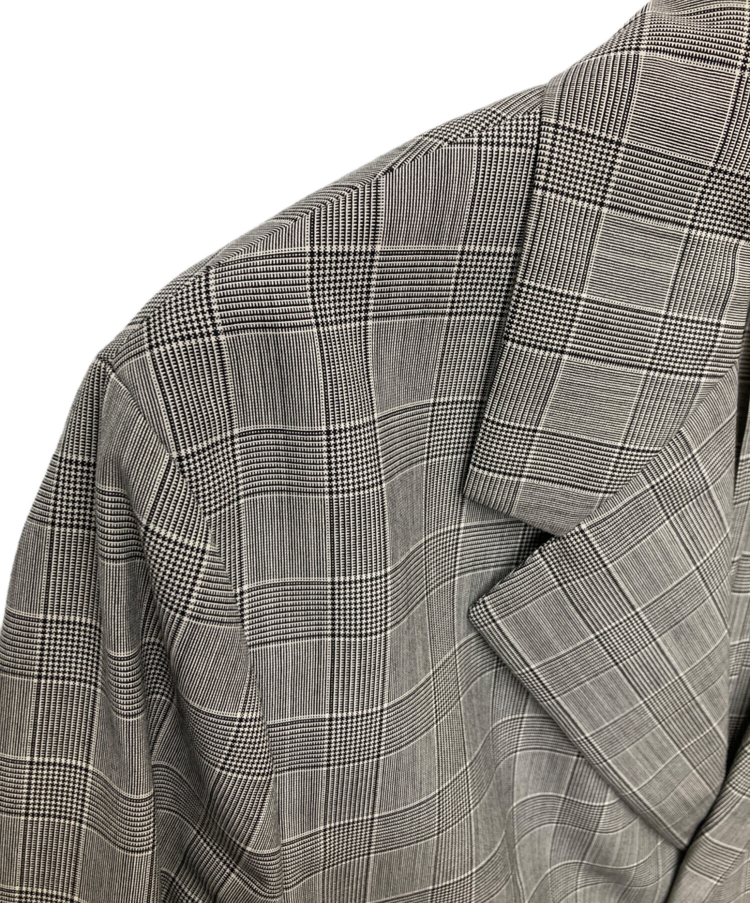中古・古着通販】PRADA (プラダ) チェックチェスターコート/UC442S