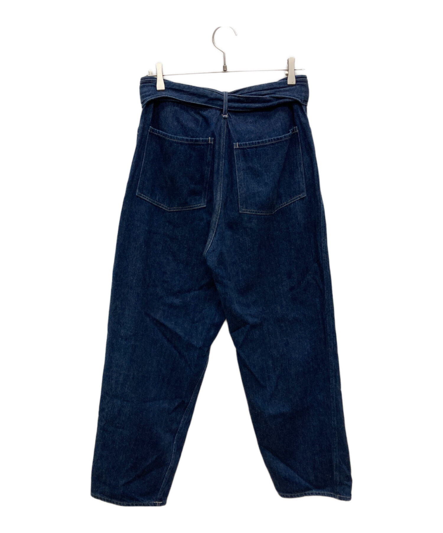 中古・古着通販】COMOLI (コモリ) ベルテッドデニムパンツ/U03-03011