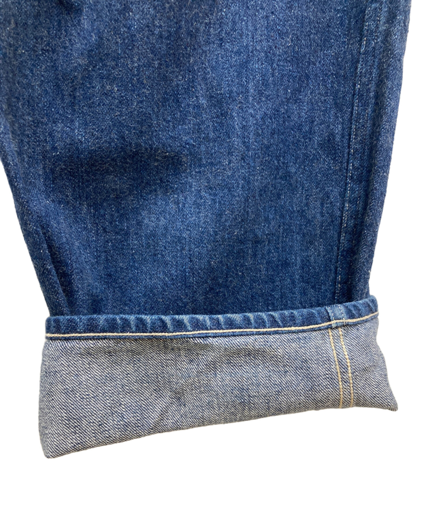 中古・古着通販】COMOLI (コモリ) ベルテッドデニムパンツ/U03-03011