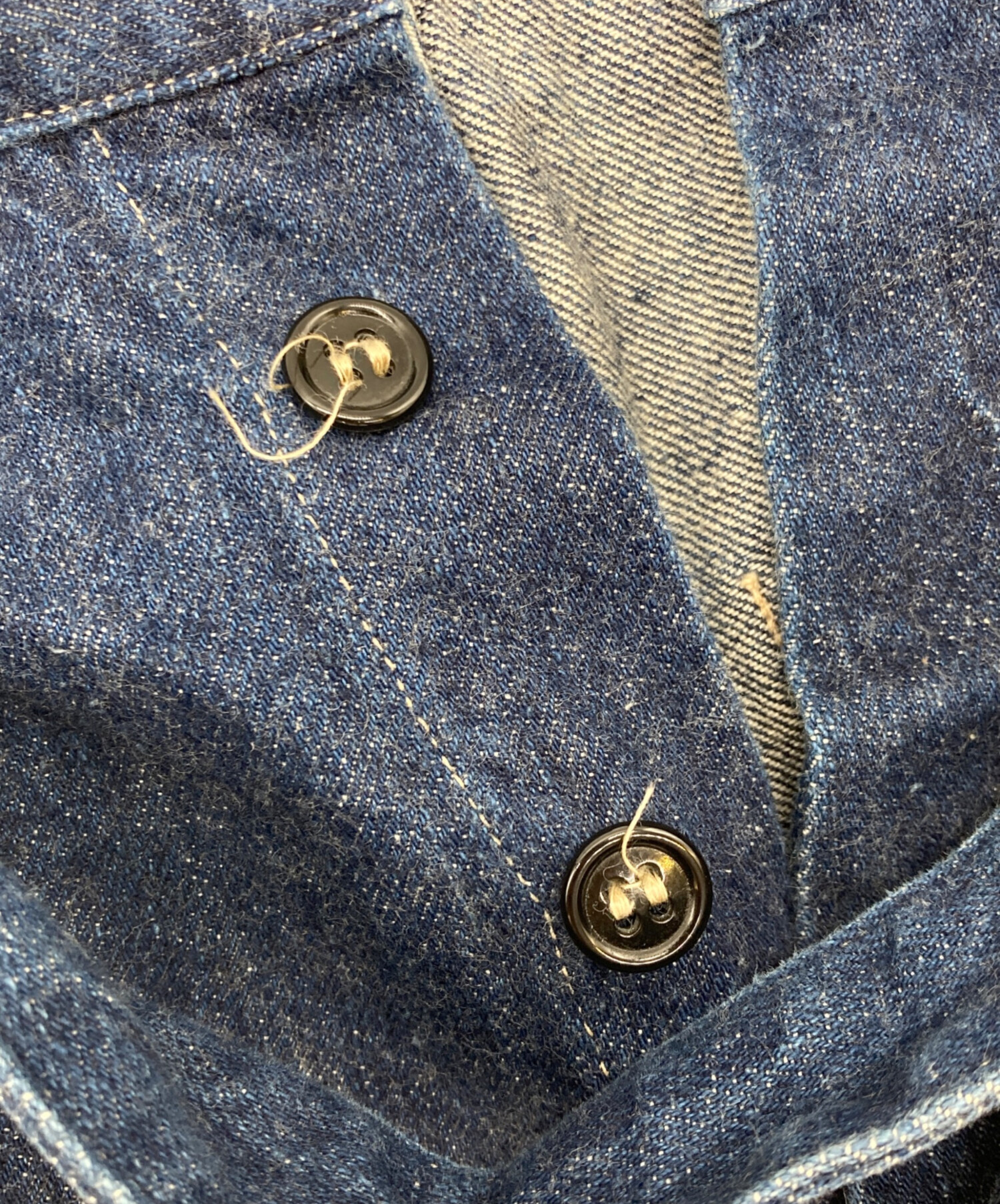 中古・古着通販】COMOLI (コモリ) ベルテッドデニムパンツ/U03-03011