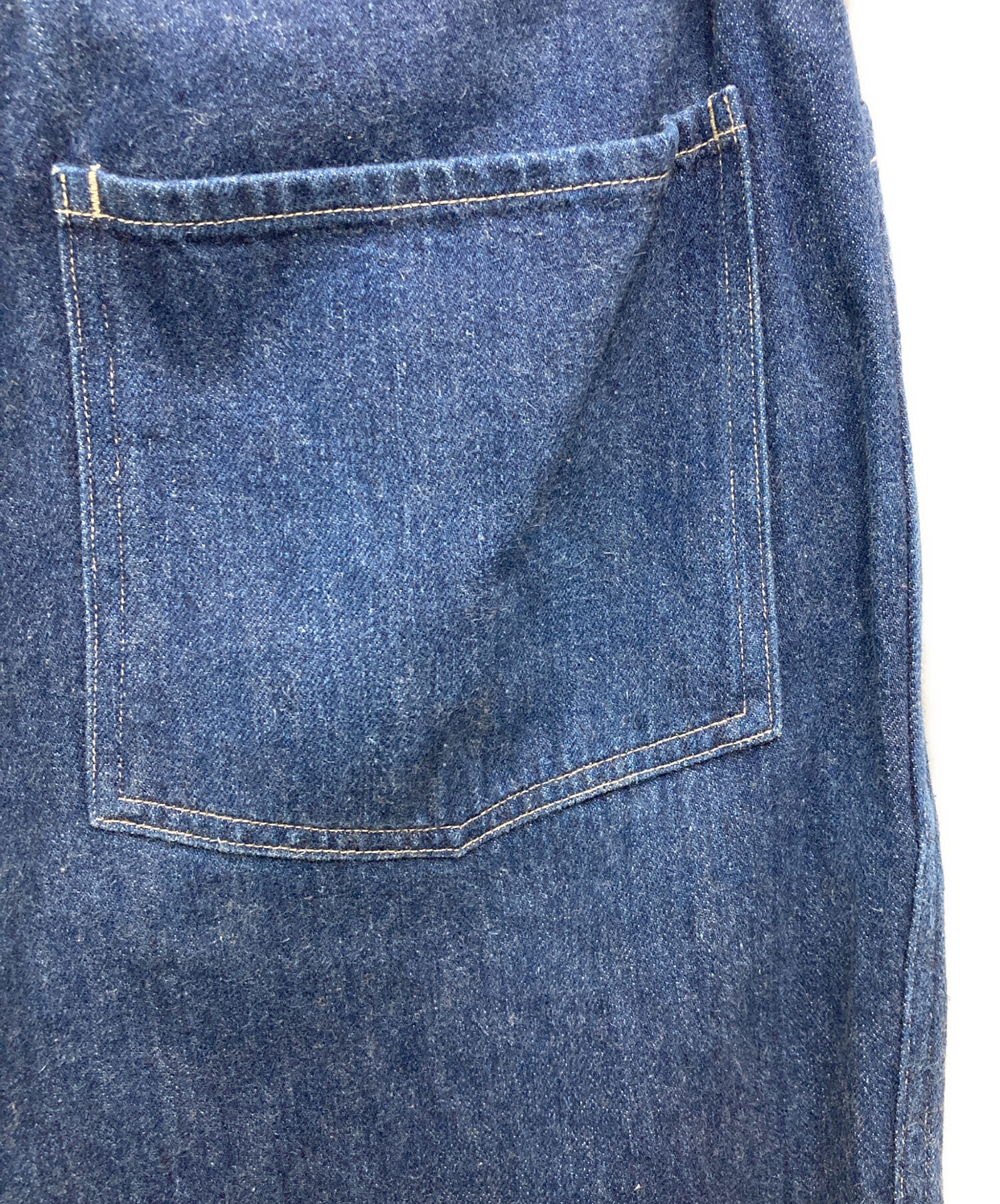 中古・古着通販】COMOLI (コモリ) ベルテッドデニムパンツ/U03-03011